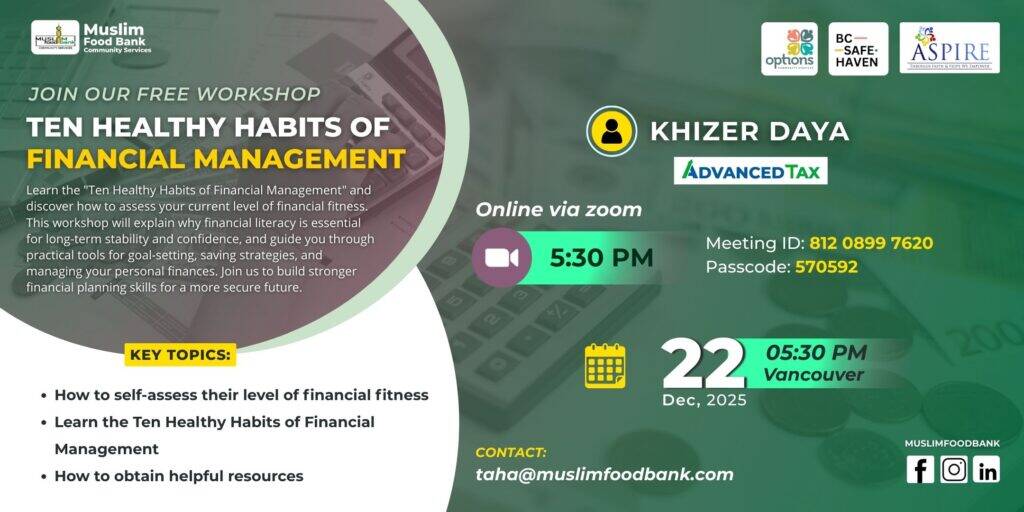 Ten Healthy Habits of Financial Management