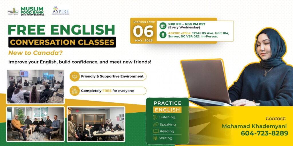 Join Our Free English Conversation Class