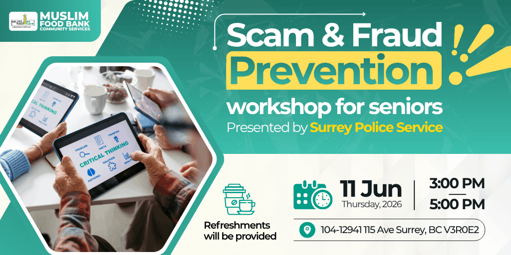 Scam & Fraud Prevention Workshop For Seniors