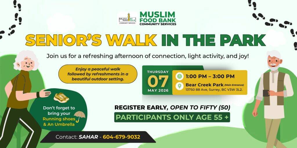 A Refreshing Walk in the Park for Seniors