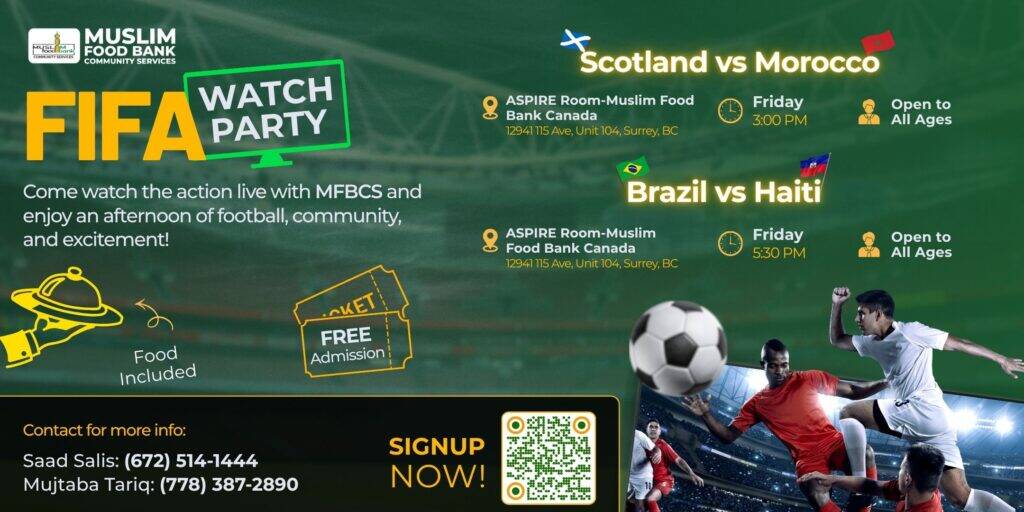 FIFA Watch Party: Scotland vs Morocco and Brazil vs Haiti