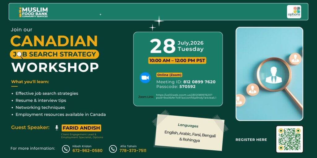 Canadian Job Search Strategy Workshop