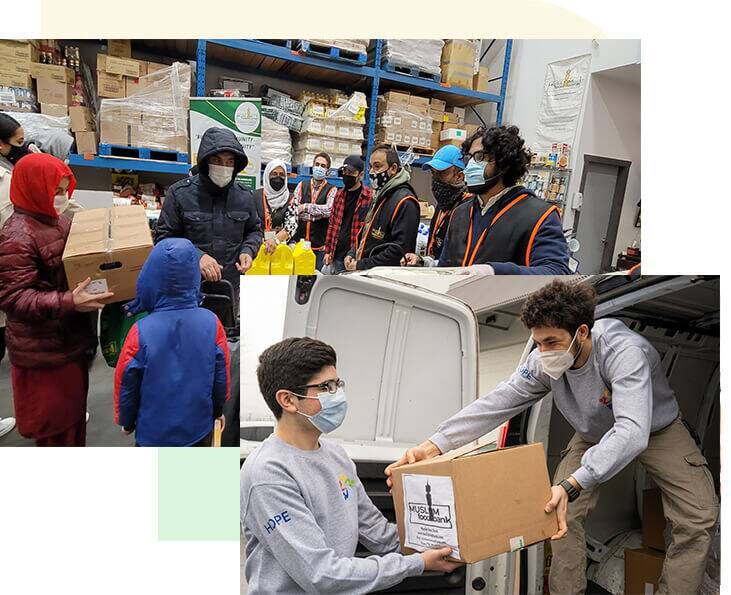 Islamic relief care donation Surrey - Muslim Food Bank and Community Services